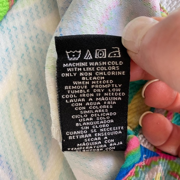 Ronni Nicole Bright Multicolor Paisley Shift Summer Dress Women XXL 2X Beach - Picture 9 of 9